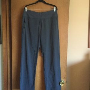 Lucy Travel Pant Charcoal Grey Size Large